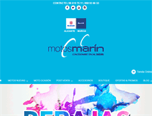 Tablet Screenshot of motosmarin.com